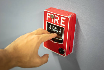 Fire alarm pull station